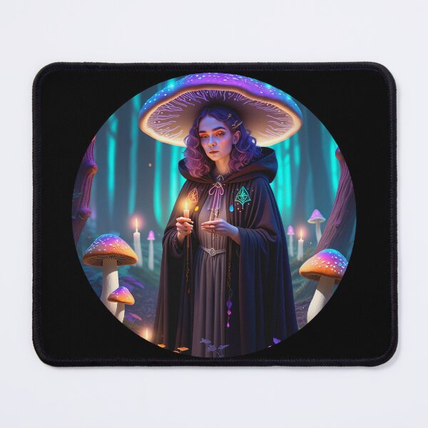 Item preview, Queer Witch in Moonlit Forest – Rainbow Magic & Mystic Vibes 10 designed and sold by SentientGallery.