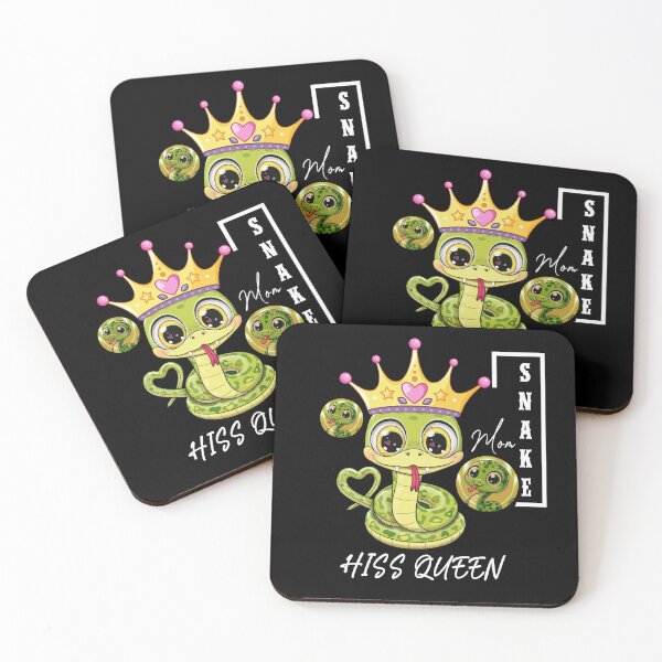 Item preview, Snake Mom Hiss Queen | Funny Snake Lover T-Shirt Design designed and sold by Grxcreation.