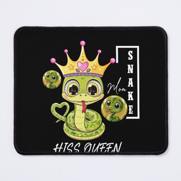 Item preview, Snake Mom Hiss Queen | Funny Snake Lover T-Shirt Design designed and sold by Grxcreation.