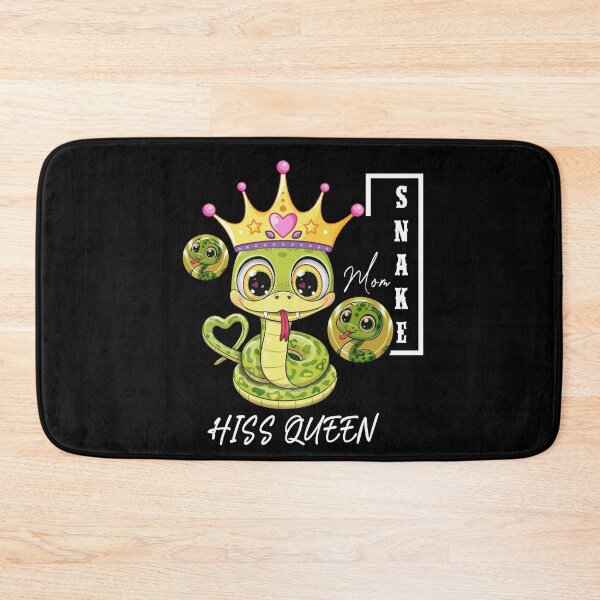 Item preview, Snake Mom Hiss Queen | Funny Snake Lover T-Shirt Design designed and sold by Grxcreation.