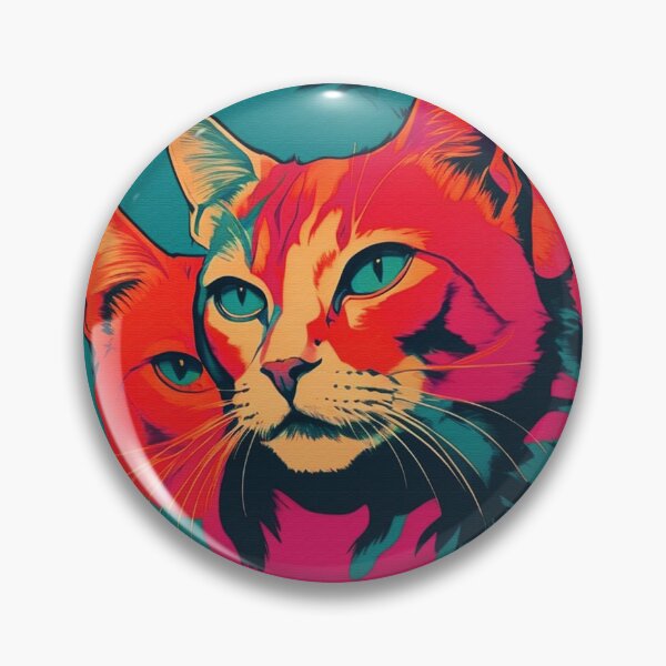 Item preview, Cat Colorfull Pattern designed and sold by Erlin Rudho.