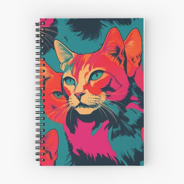 Item preview, Cat Colorfull Pattern designed and sold by Erlin Rudho.