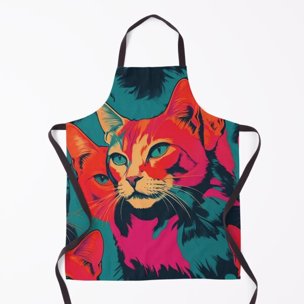 Item preview, Cat Colorfull Pattern designed and sold by Erlin Rudho.