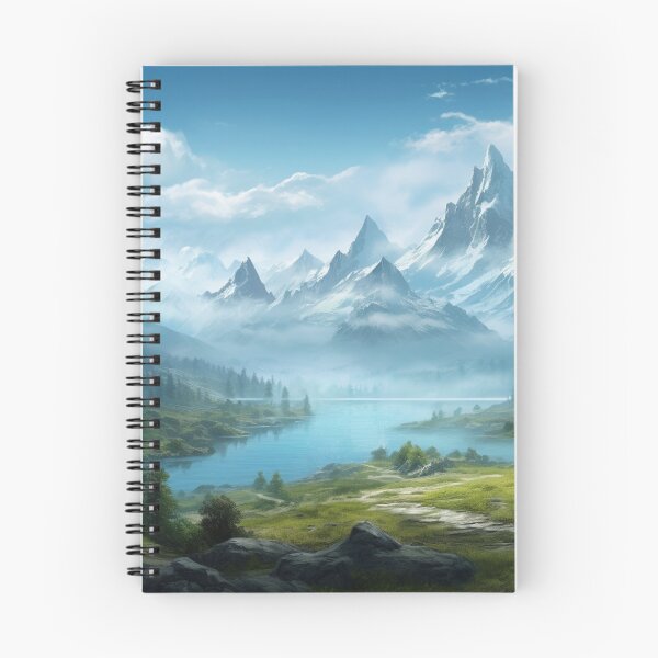 Item preview, Dragon Mountains with Fog designed and sold by GrinGalore.