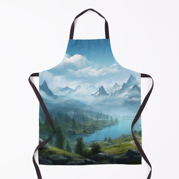 Item preview, Dragon Mountains with Fog designed and sold by GrinGalore.