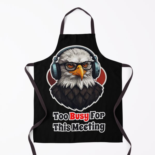 Item preview, Funny Corporate Animals - Eagle Upset by Useless Meetings designed and sold by Ridiculam Toga.
