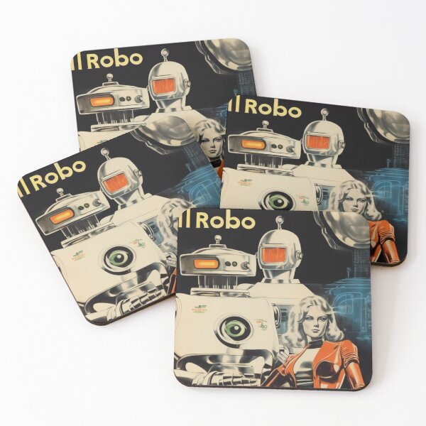 Item preview, Robot Love Art Illustrations Midcentury | #27 designed and sold by NickWhittleArt.