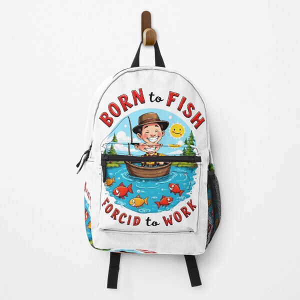 Item preview, Born to Fish Forced to Work designed and sold by MJO80.