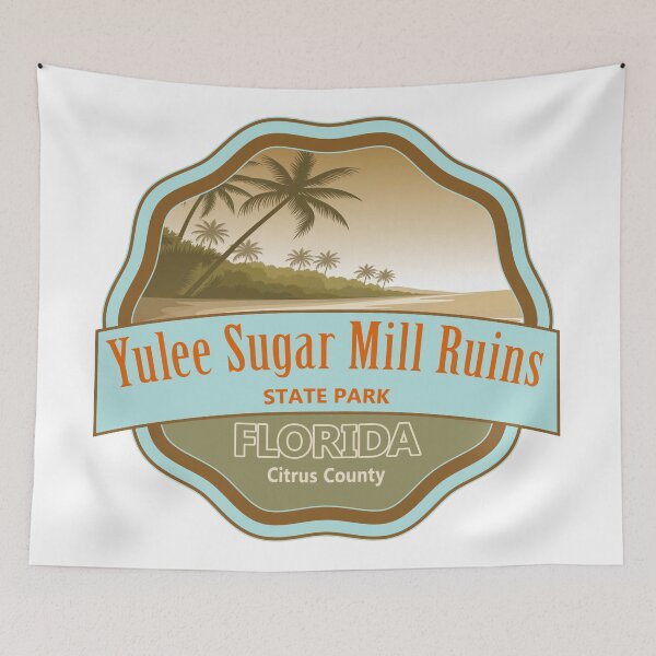 Item preview, Yulee Sugar Mill Ruins Historic State Park Citrus County Florida designed and sold by Wanderful-roads.