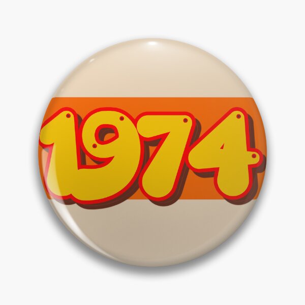 Item preview, Retro 1974 – Pop Art Year in 70s Style designed and sold by Vision Illustrated.