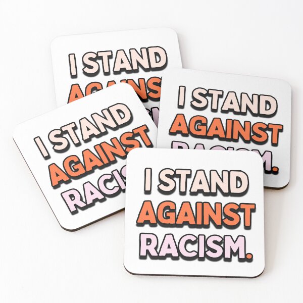 Item preview, I Stand Aagainst Racism. designed and sold by Sadanova.