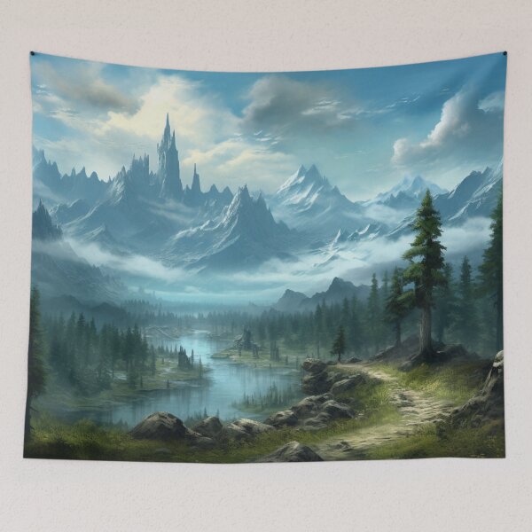 Item preview, Elder Castle Dragon Mountain designed and sold by GrinGalore.