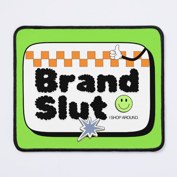 Item preview, Brand Slut Retro Sticker designed and sold by R & D Station.