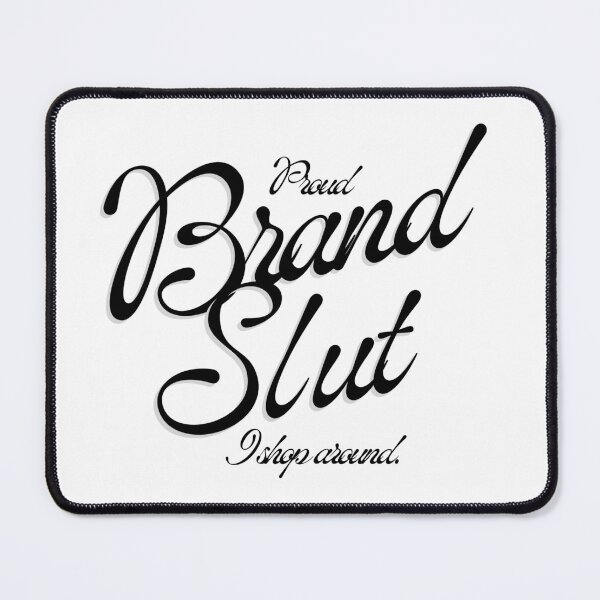 Item preview, Brand Slut - black script designed and sold by R & D Station.