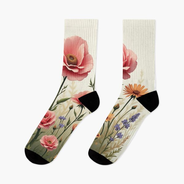 Item preview, Wildflowers And 3 Pink Roses in Center #2 - Shaded Yellow Background #5015 designed and sold by Wildflower Rose.