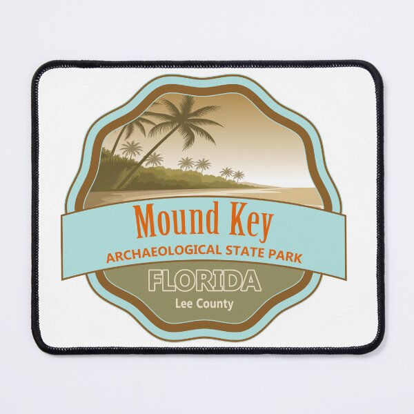 Item preview, Mound Key Archaeological State Park Lee County Florida designed and sold by Wanderful-roads.
