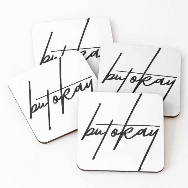 Item preview, Sarcastic “But Okay” Typography Quote Design designed and sold by ReggieDior.
