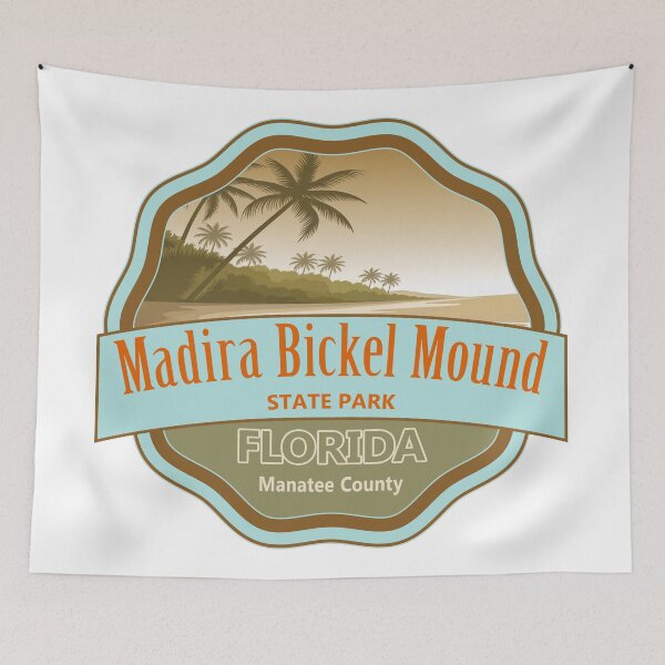 Item preview, Madira Bickel Mound State Archaeological Site Manatee County Florida designed and sold by Wanderful-roads.