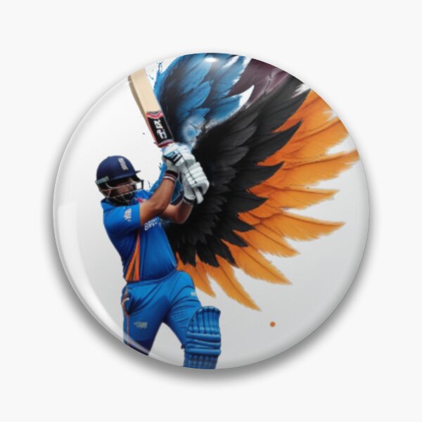 Item preview, Cricketer powerfully drives to the boundary. Cricket.  designed and sold by ValiantKnights.
