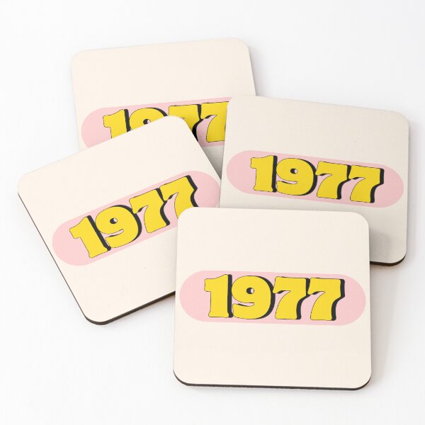 Item preview, 1977 – Retro Year in 70s Pop Art Style designed and sold by Vision Illustrated.