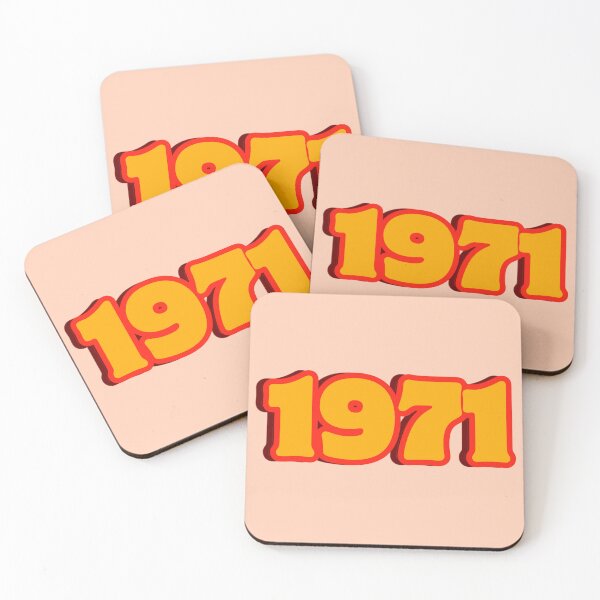 Item preview, 1971 – Funky 70s Retro Typography in Vintage Style designed and sold by Vision Illustrated.