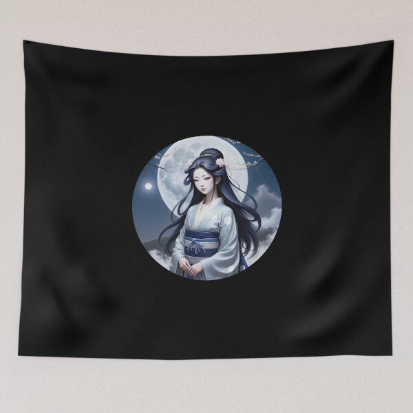 Item preview, Tsukuyomi – The Silent Moon God of Japanese Mythology 4 designed and sold by SentientGallery.