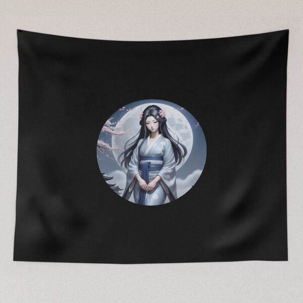 Item preview, Tsukuyomi – The Silent Moon God of Japanese Mythology 5 designed and sold by SentientGallery.