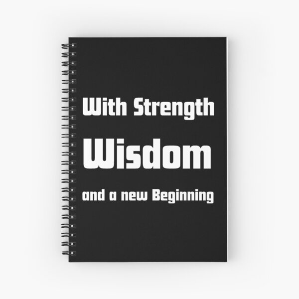 Item preview, Inspirational Quote Shirt – With Strength, Wisdom, and a New Beginning |shirts, stickers, mug, hoodies...| Motivational Tee for Healing, Growth, and Empowerment designed and sold by Misnrays93.