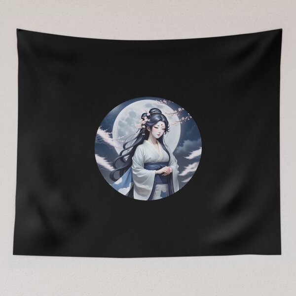 Item preview, Tsukuyomi – The Silent Moon God of Japanese Mythology 6 designed and sold by SentientGallery.