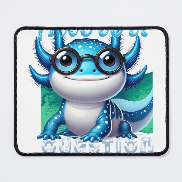 Item preview, Axolotl Questions, No Answers | Funny Axolotl Lover T-Shirt Design designed and sold by Grxcreation.