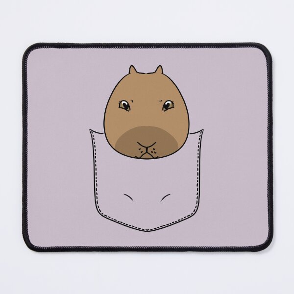 Item preview, Capybara in Pocket designed and sold by HugSomeNettles.