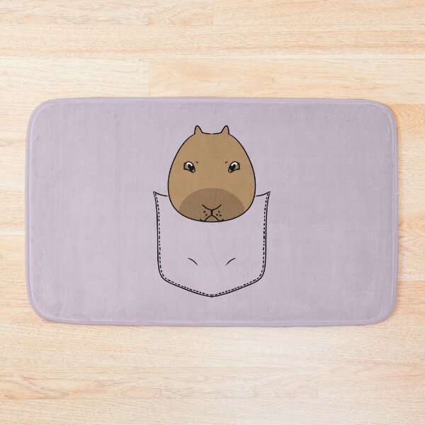 Item preview, Capybara in Pocket designed and sold by HugSomeNettles.
