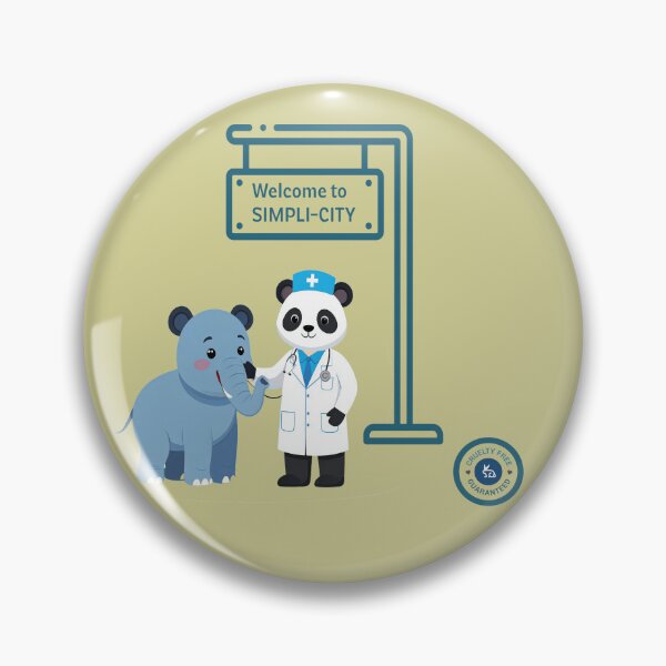 Item preview, Funny quote with animals: Welcome to SIMPLI-CITY designed and sold by SSdesignArticle.
