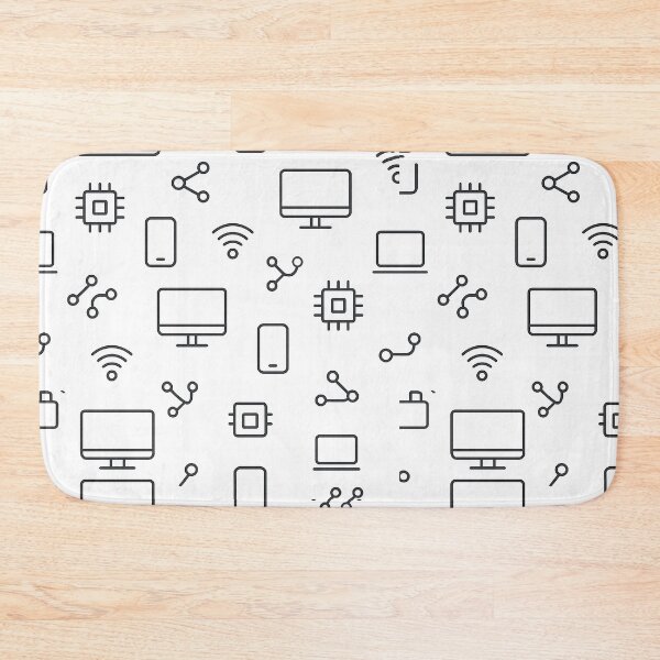 Item preview, Modern Tech Mesh designed and sold by TilesHQ.