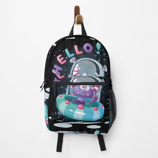 Item preview, Alien Hello – Cute Monster in UFO Cartoon Design designed and sold by MHassan92.