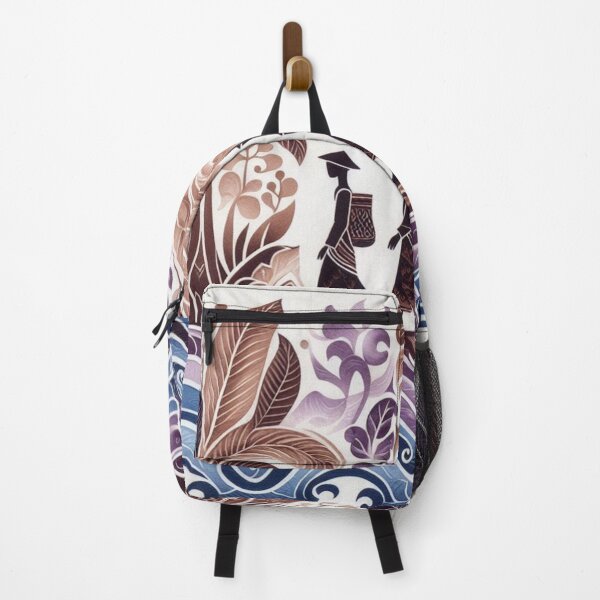 Item preview, Batik landscape with figures designed and sold by Sigtrix.