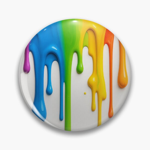 Item preview, Rainbow Drip designed and sold by Kaleidoscope Print.