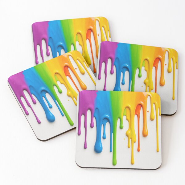 Item preview, Rainbow Drip designed and sold by Kaleidoscope Print.