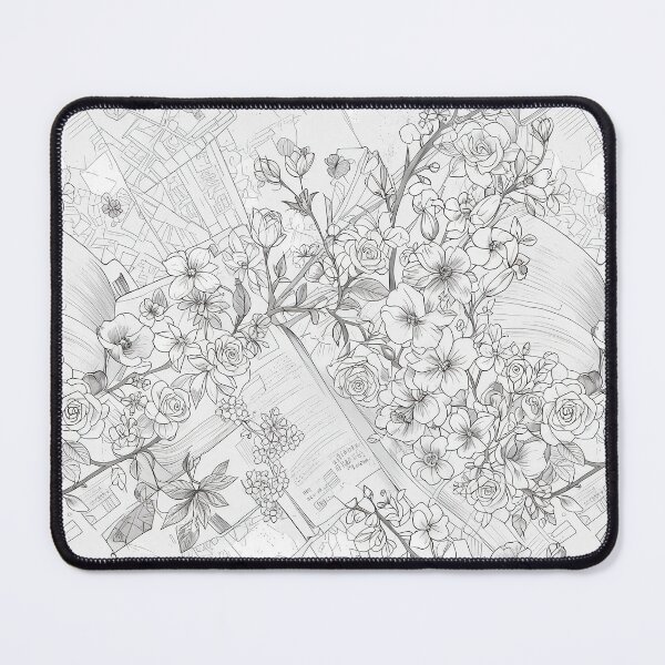 Item preview, Book With Flowers designed and sold by CoolPixels.