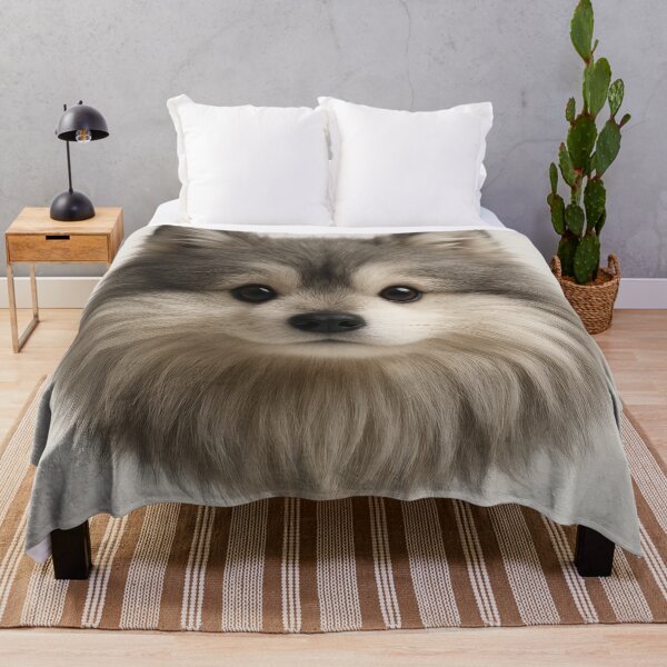 Item preview, Cute 3D Wolf Face – Fluffy Floating Wild Animal Character designed and sold by iamwonderkitty.