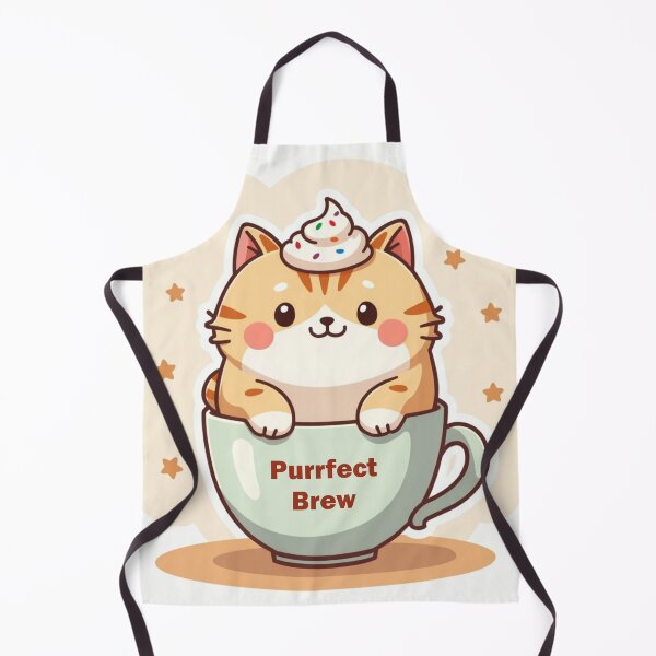 Item preview, Kawaii Coffee Cat – Purrfect Brew designed and sold by AgingeR.