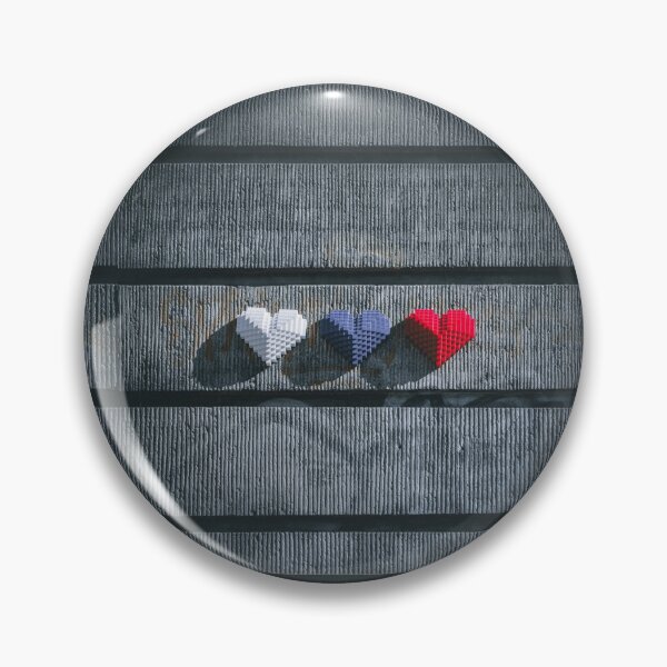 Item preview, Red White Blue Hearts designed and sold by Zenvo.