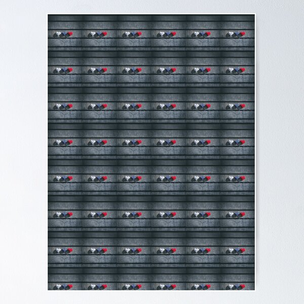 Item preview, Red White Blue Hearts designed and sold by Zenvo.