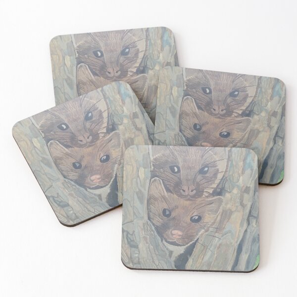 Item preview, Pine Martens  designed and sold by TanyaSealeyArt.