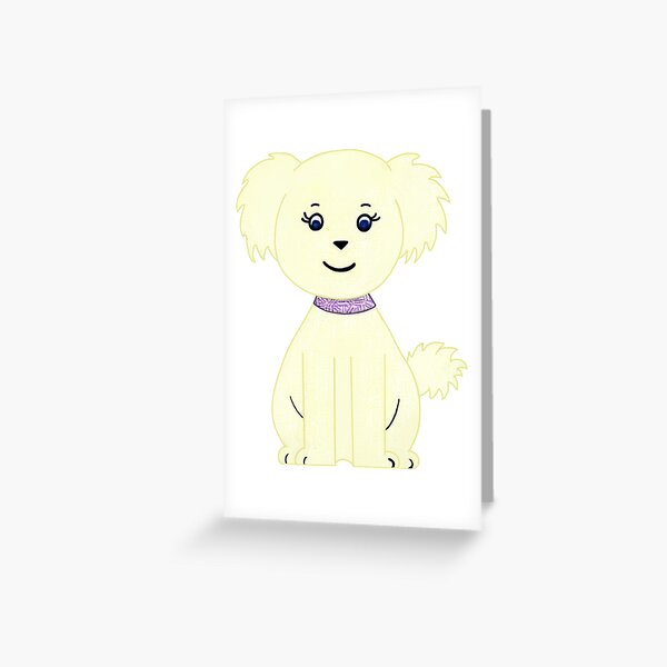 Labrador Puppy Greeting Card