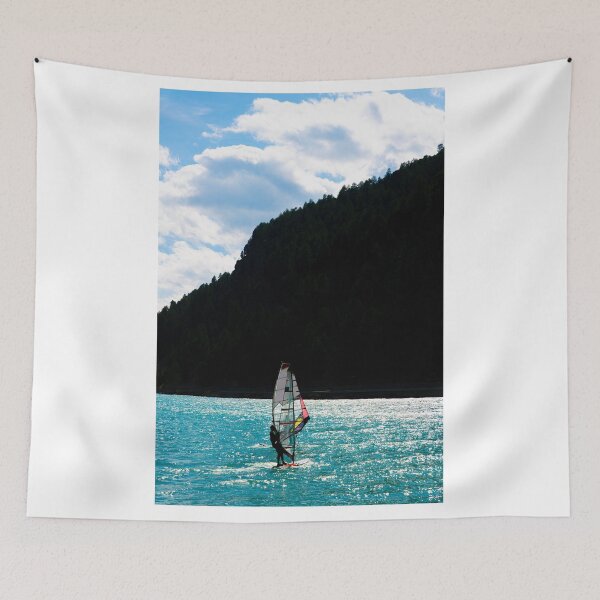 Item preview, Windsurfing on Alpine Lake Silvaplana designed and sold by Mats Silvan.