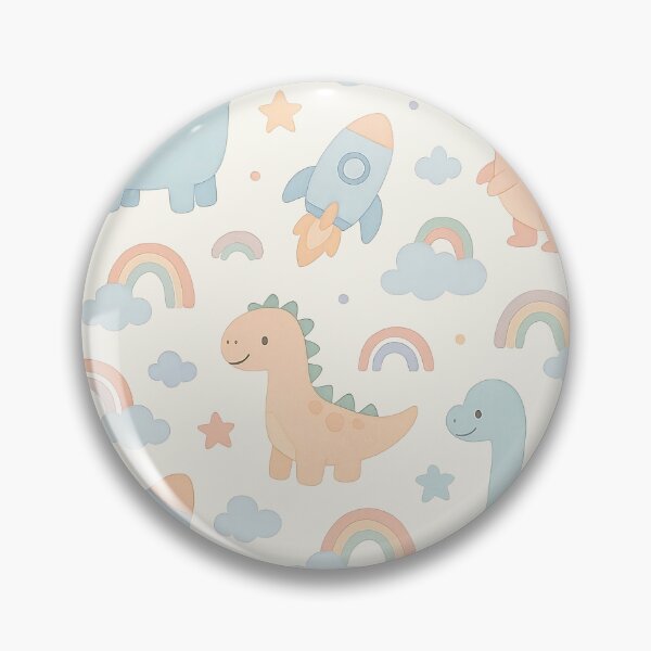 Artikelvorschau, Dino Dreams & Rocket Skies entworfen und verkauft von TilesHQ.