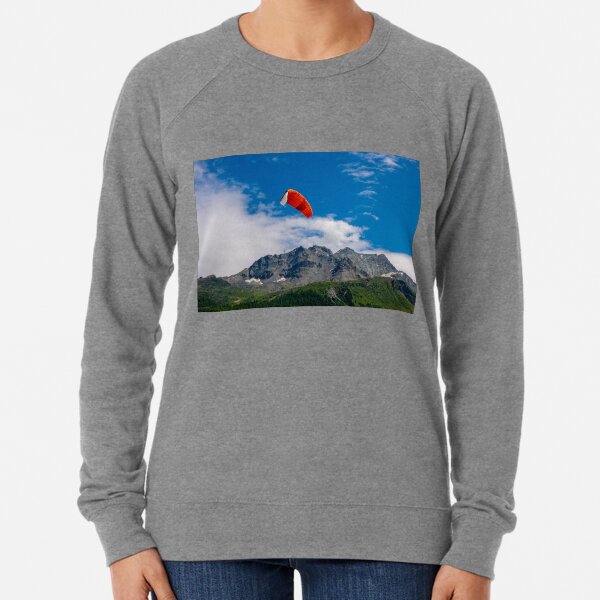 Item preview, Kitesail and Mountain Peak on Alpine Lake Silvaplana designed and sold by Mats Silvan.