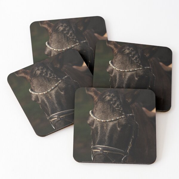 Item preview, Majestic Friesian Horse Portrait designed and sold by paulinasvaphotography .