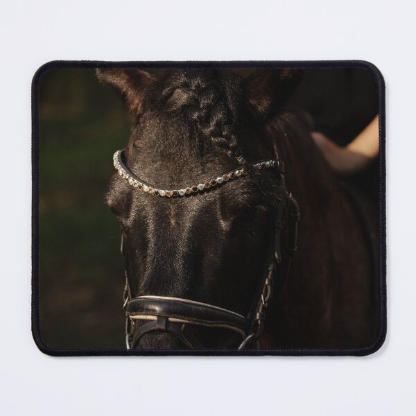 Item preview, Majestic Friesian Horse Portrait designed and sold by paulinasvaphotography .